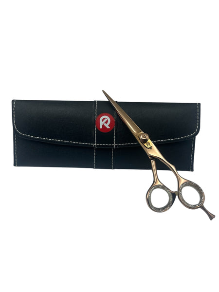 New KR Professional Japanese 6.0" Rose Gold Hair cutting scissor KR-0003 - ShearStore