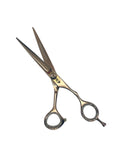 New KR Professional Japanese 6.0" Rose Gold Hair cutting scissor KR-0003 - ShearStore
