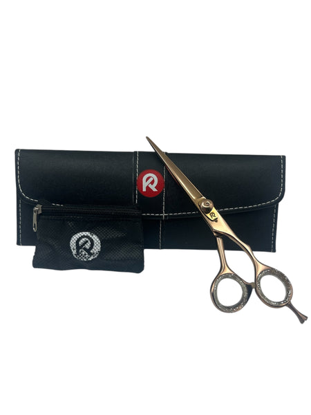 New KR Professional Japanese 6.0" Rose Gold Hair cutting scissor KR-0003 - ShearStore